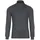 TRIGEMA Rollkragenshirt TRIGEMA "TRIGEMA Langarm Ski- und Sport-Rollkragenpullover", Damen, Gr. XL, grau (anthrazit, melange), 100% Baumwolle (Bio-Baumwolle kbA), Basic, Shirts