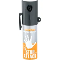 Perfecta Pfefferspray Stop Attack, Tierabwehrspray 15 ml, Abwehrspray ideal zur Selbstverteidigung, 2 m Sprühweite