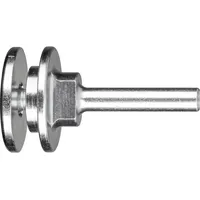 pferd tools Zubehör Werkzeughalter BO für Rundbürsten gezopft mit Bohrung 22,2 auf 8 mm Schaft