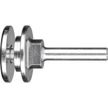 pferd tools Zubehör Werkzeughalter BO für Rundbürsten gezopft mit Bohrung 22,2 auf 8 mm Schaft