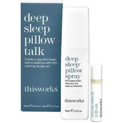 This Works Schlaf Deep sleep pillow talk Kissensprays   