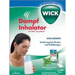 Wick Dampf-Inhalator W1300-DE manuell