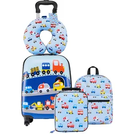 Vevor Kinderkoffer Koffer-Set 5-tlg. blau