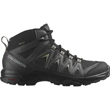 Salomon X Braze Mid GTX Herren Black/Phantom/Vintage Khaki 48