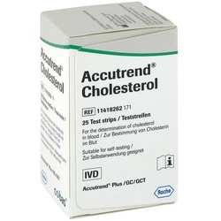 Accutrend Cholesterol Teststreifen