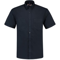 Tricorp 701003 Casual Kurzarm Basis Arbeitshemd, 60% Baumwolle/40% Polyester, 170g/m2, Marine, Größe 3XL