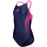 Arena - Girl's Openings Swimsuit V Back - Badeanzug Gr 164 blau