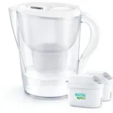 Brita Marella XL weiß 3,5 l + 2 Maxtra Pro Kartuschen