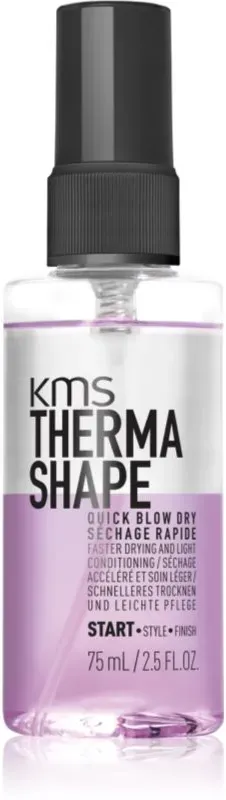 KMS Thermashape Quick Blow Dry Schützender Spray für schnellere Trocknung 75 ml