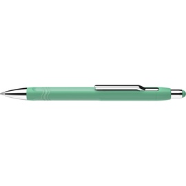 Schneider Kugelschreiber Epsilon grün Schreibfarbe blau,