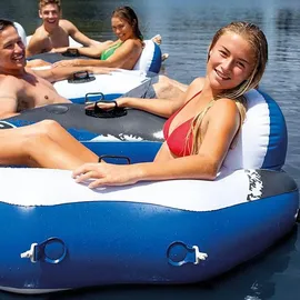 Intex 58854EU - River Run Connect (130x126cm) Floater Poolsessel