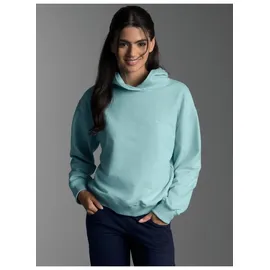 TRIGEMA Dünner Oversize-Hoodie Sweatshirt Blau S