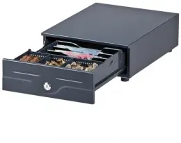 Kassenlade Metapace K-4 Mini-Kassenlade für enge Kassenbereiche, 245x320x105mm (...