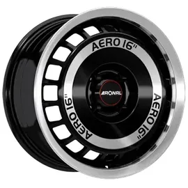 Ronal R50 Aero 7,5 x 16 4 x 100 ET38 MB68 Schwarz