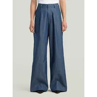 G-Star Fluid Wide Leg Hose - Dunkelblau - Damen, - 29