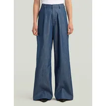 G-Star Fluid Wide Leg Hose - Dunkelblau - Damen, - 29