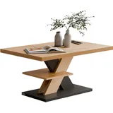 CASARIA Couchtisch Detroit Holz/Grau 90x60x45cm