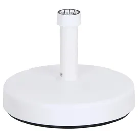 Siena Garden Schirmständer Kunststoff 25 kg Weiß