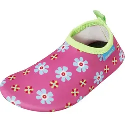 Playshoes Badeschuh Blumen pink, 18/19