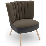 Max Winzer Max Winzer® Sessel »build-a-chair Aspen«, im Retrolook, zum Selbstgestalten grau