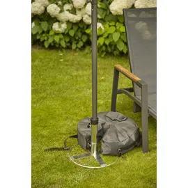 Siena Garden Schirmständer Metall Ø 40 cm Silber