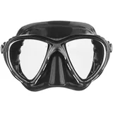 Cressi Big Eyes Evolution Schnorchelmaske Erwachsene - Taucherbrille Erwachsene zum Tauchen & Schnorcheln - Minimales Innenvolumen - Schnellverstellung Schnallen - HD Spectra Gläser - Schwarz