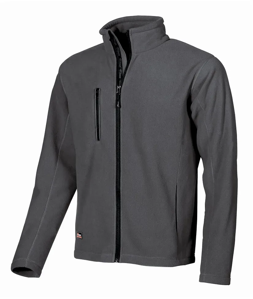 U-Power Fleece Jacke Warm - grey meteorite - 2XL