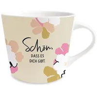 Grafik-Werkstatt Kaffeetasse 0,42 l Beige 3 St.