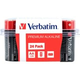 Verbatim Alkaline Mignon AA, 24er-Pack (49505)