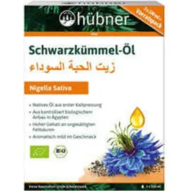 Hübner BIO Schwarzkümmel-Öl (3er Pack)