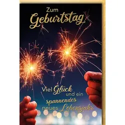 Geburtstagskarte BRAUN + COMPANY 5006-22239   Bild