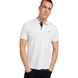 Tom Tailor Poloshirt weiß XL
