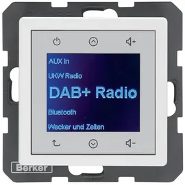 Berker Radio Touch UP DAB+ Q.x polarweiss samt 29846089