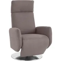 sit&more TV-Sessel Kobra Mikrofaser 71 x 110 x 82 cm Grau