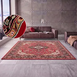HANSE HOME Nouristan Mirkan Orient Teppich Skazar Isfahan Rot, 80x150cm