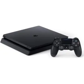 Sony PS4 Slim 500 GB schwarz + 2 x DualShock 4 Wireless Controller