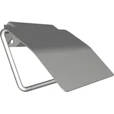 KWC AR WC-Rollenhalter, RODAN, Edelstahl, 135x130x25mm, Aufputz