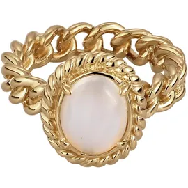 ELLI PREMIUM Elli Ring gold | perlweiß 58