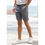 John Devin Chinoshorts JOHN DEVIN "- sommerliche Shorts aus angenehmer Oxford-Qualität", Herren, Gr. 38, N-Gr, grau, Web, Obermaterial: 98% Baumwolle, 2% Elasthan, unifarben, regular fit kurz, Hosen Chinoshorts, kurze Hose, regular-fit, aus elastischer Baumwolle