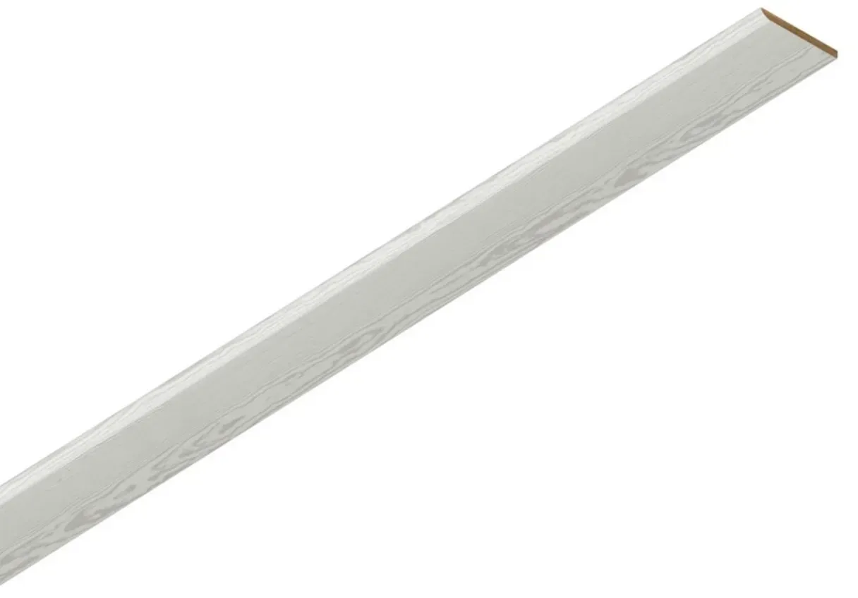 ter Hürne Leisten Gehrungsabdeckleiste Esche perlmuttweiß GAL 25 Dekor 2400x25x2 mm