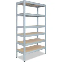 Shelfplaza PRO 230x110x30 cm in verzinkt mit 6 Böden