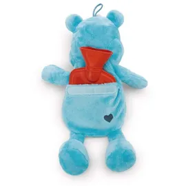 NICI Wärmflasche für Kinder Glücksbärchis Brummbärchi 300ml - blau