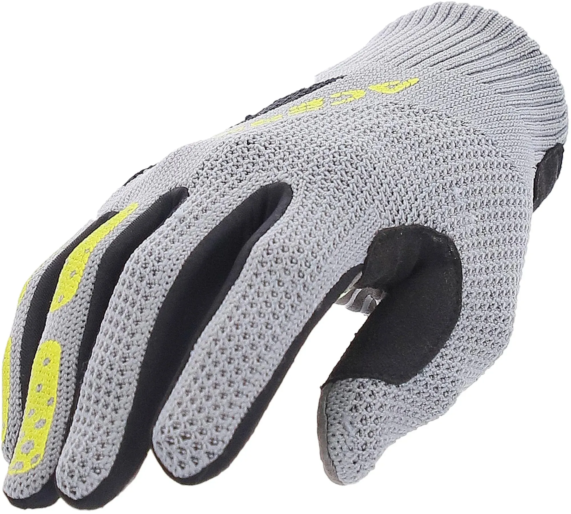 Acerbis MTB Bush Fahrrad Handschuhe, grau-gelb, Größe 2XL für Männer