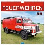 trotsch Trötsch Technikkalender Feuerwehren 2026: Wandkalender Technikkalender