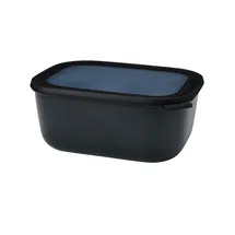 Mepal Cirqula rechteckig nordic black 3 l