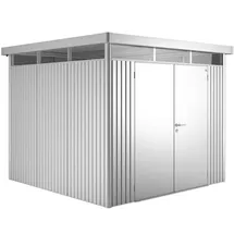 Biohort HighLine H4 2,75 x 2,75 m silber-metallic Doppeltür