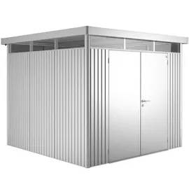 Biohort HighLine H4 2,75 x 2,75 m silber-metallic Doppeltür