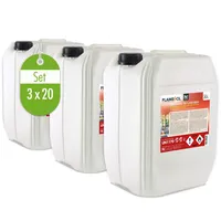 Höfer Chemie Flambiol Bioethanol 100% Hochrein 3 x 20l