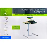 WEINBERGER Höhenverstellbarer Laptoptisch 60 bis 95 cm vielseitig verstellbar