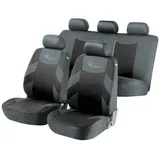 Walser Autositzbezug Elegance Komplett-Set schwarz